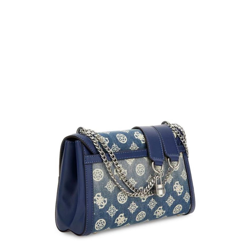 Guess Women's Blue Shoulder Bag - Picture 2 of 2